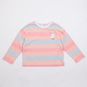 로엠걸즈 슈야 스트라이프 티셔츠 RGLA2487S