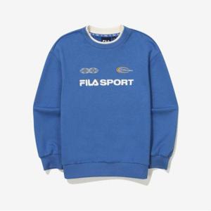 [휠라키즈] 헤리티지 스포츠 맨투맨 (FK2POG3201X_EBU)