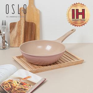 오슬로(OSLO) 피그 세라믹인덕션궁중팬 28CM