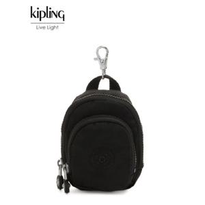 [키플링]키플링 지퍼가 있는 가방 악세사리 미니서울 트루 블랙 KPABX03 TRBK