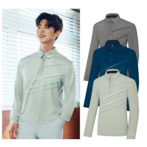 [콜핑]LD08 남자 봄여름 냉감 아이스본 등산긴팔카라티 KVT4359M