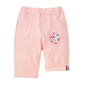 [미키하우스10] 11P203202-08 MH 우사코 동글 와펜 반바지 칠부바지