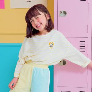 [프리미에팜]캐치티니핑 솔찌 스트라이프 티셔츠