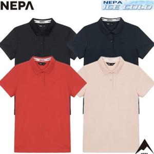 [네파] 여성 트라이칠 아이스콜드 카라 반팔 티셔츠 7K45241