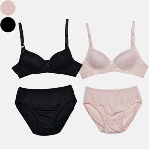 쾌적한 인견 3/4컵 몰드 노와이어 브라팬티 0852te 브라팬티