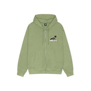 스투시 아포칼립스 후드 집업 모스 1974974