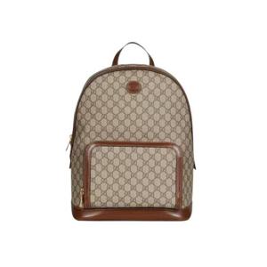 구찌 인터로킹 G 백팩 베이지 에보니 704017-FAA0R-9795