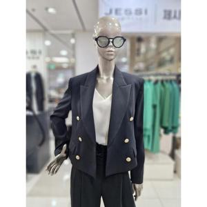 제시뉴욕 세이브존04 크롭 금장단추 더블자켓 DE4JP198SJP