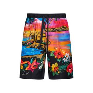Dolce   Gabbana 하와이안 프린트 드로우스트링 버뮤다 쇼츠 GV37ATHH5DB HH4JL TP941686638