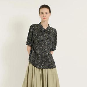 [비씨비지]프린트 타이블라우스 (B5B5B438)