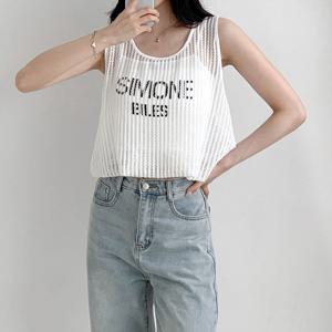 [한정수량] [올리비에스클로젯] 레이어드 망사 밑단 밴딩 티셔츠_O2507TS127B