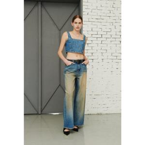 [플랙진]빈티지 와이드 데님팬츠 M66 (PJTH5MSM665)