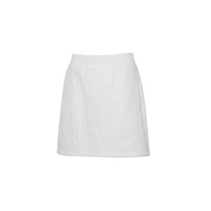 [와이드앵글] 여성 CO 로고 올오버 플레어 큐롯 WWU23Q12W3