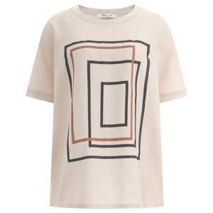 [샵앤]여성 국산 오버핏 린넨 사각형 반팔 티셔츠 LEI-WSH-1461-