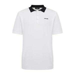 [핑]남성  카라넥  반팔 스웨트   111E2SR301_WH