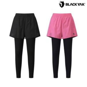 여성 트레일러닝 레깅스쇼츠 반바지 일체형 레깅스 1BYHPFU501 GD