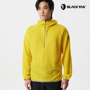 블랙야크 남성 DNS 폴라텍 알파90 후디 하프집업 기능성 등산복 1BYZTFU003