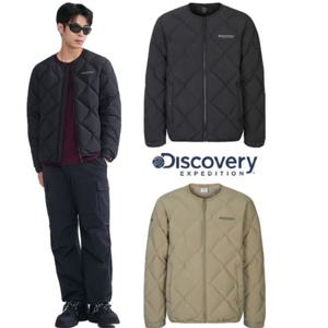 디스커버리 2025F W 겨울 DMDJ73056 남성 디하스 U넥 튜브 다운 경량패딩