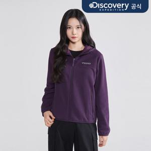 여성 폴라텍 그리드 플리스 자켓 (PURPLE)  DWSS3B054-PPS