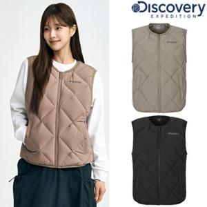 디스커버리  여성 디하스 튜브 다운 패딩베스트