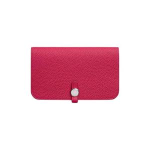 에르메스 도곤 듀오 장지갑 토고   팔라듐 하드웨어 로즈 멕시코 H043070CK0D