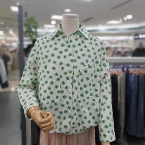 아날도바시니 DP01 데이지 셔링 블라우스 AY02BL21N