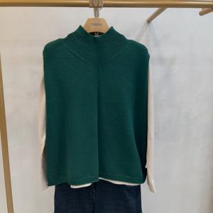 [크레송]브이넥골지 니트베스트 NWCGNG75 DG