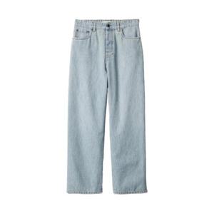 미우미우 샴브레이 로고 자수 진 GWP394S23218JI