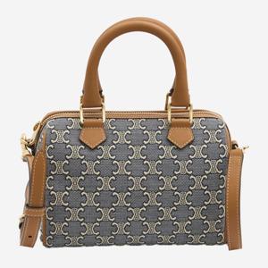 셀린느 트리옹프 패브릭 가죽 트림 보스턴백 113772U29 07PM