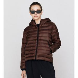 [지오다노]여성 후드 경량 패딩 자켓 375911