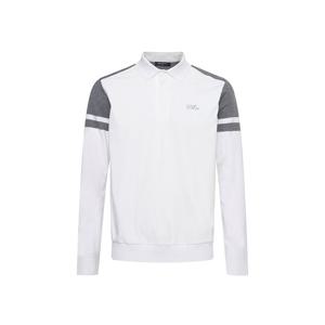 [와이드앵글] 남성 TO 앞판 우븐 패치 폴로 스웨터 WMU25K11W3