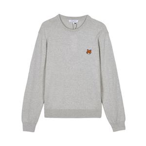 [메종 키츠네] FW25 남성 폭스헤드 메리노 니트 PM00801KT1181 H120