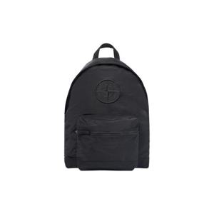 스톤 아일랜드 90776 나일론 메탈 인 에코닐 백팩 위드 어드저스터블 스트랩 블랙   24FW 811590776-V0029