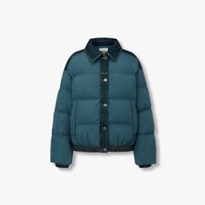 [스튜디오 톰보이]데님 패치드 디테일 다운 점퍼(양말 증정) 9105414120