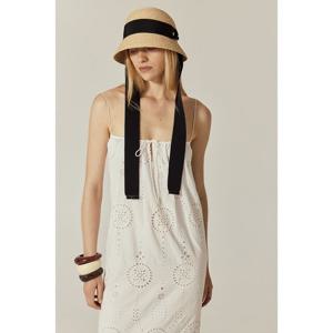 [헬렌카민스키]피펫 라피아 브레이드 클로슈 (여성용)