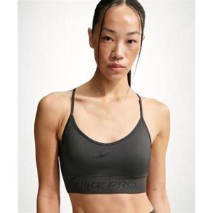 NIKE 프로 심리스 라이트 서포트 패드 스포츠 브라 W - 다크 스모크 그레이 IB9844-070 1643134