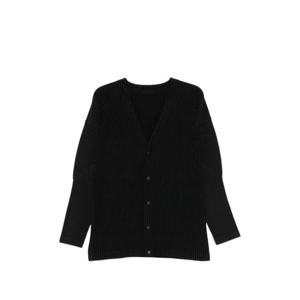 옴므 플리세 이세이 미야케 가디건 HP66JL541 15 Black