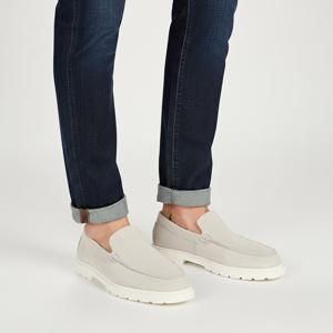 8% 토즈6S XXM59K00040RE0 C006 남성 스웨이드 슬립온 로퍼 그레이