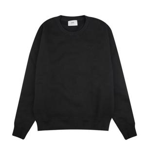 아미 USW027 749 001 엠보 하트 로고 맨투맨