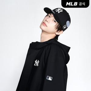 [TWS PICK][MLB공식] 26N 공용 시그니처 올오버 패치 스트럭쳐 볼캡 NY (Black) 3ACPB316N-50BKS