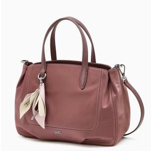 [닥스핸드백] 소프트핑크 플라워 참장식 나일론 토트백 M DCBA6E543D1