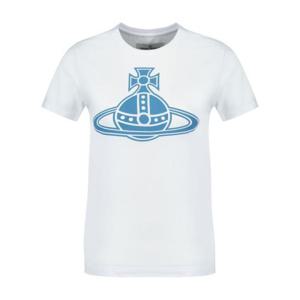 비비안웨스트우드 반팔 티셔츠 3G01004A J001M A401 white