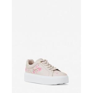 마이클코어스 로미 엠벨리쉬 플랫폼 스니커즈 49S6RMFS6L2605 라이트 크림 멀티