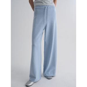 (356221CCZQ) [에잇세컨즈] 셋업 와이드 니트 팬츠  스카이 블루