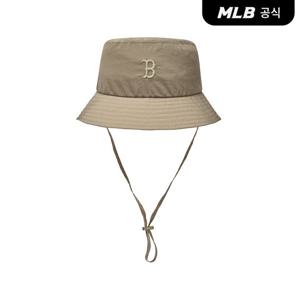 [MLB공식] 25N 공용 고프코어 경량 나일론 사파리 버킷햇 BOS (D.Beige) 3AHTB025N-43BGD
