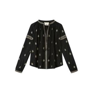 이자벨마랑 셔츠 HT0826FAD1J12I 01BK BLACK