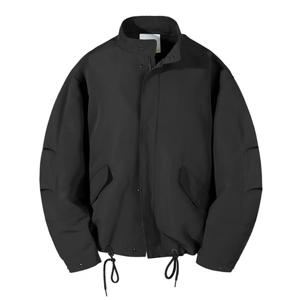 코드그라피 밀리터리 피쉬테일 숏자켓 점퍼 바람막이 간절기 캐주얼 아우터 CBCS1JP023BK