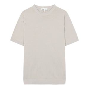 [지이크]라운드 반팔 니트 PGUCD8013