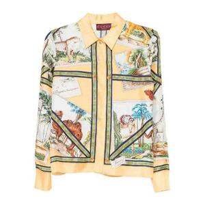 26SS 구찌 실크 셔츠 856090ZAUK67313 TP573342169