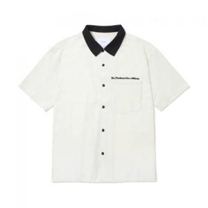 커버낫 레터링 리조트 하프 셔츠 크림 394572